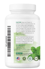 Micro Ingredients premium antioxidant rich greens formula packaging back view