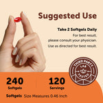 Close up view of the non genetically modified and gluten free lab tested certification seals on packaging