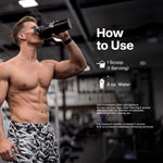 High resolution shot of MuscleTech supplement bottle for post workout