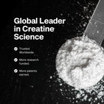 Unflavored micronized creatine powder texture