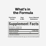 Authentic MuscleTech Creatine packaging details