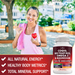 New Age heart health supplement bottle label details