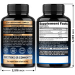 NutraHarmony ALA supplement 180 capsules label details