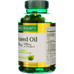 Nature's Bounty Omega 3 6 9 flaxseed oil dietary supplement ingredient list