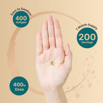 NatureBell non GMO Vitamin E oil capsules 400 count bottle for immune support