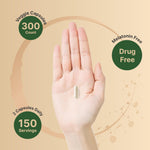 NatureBell Valerian Root with magnesium glycinate and ashwagandha bottle display