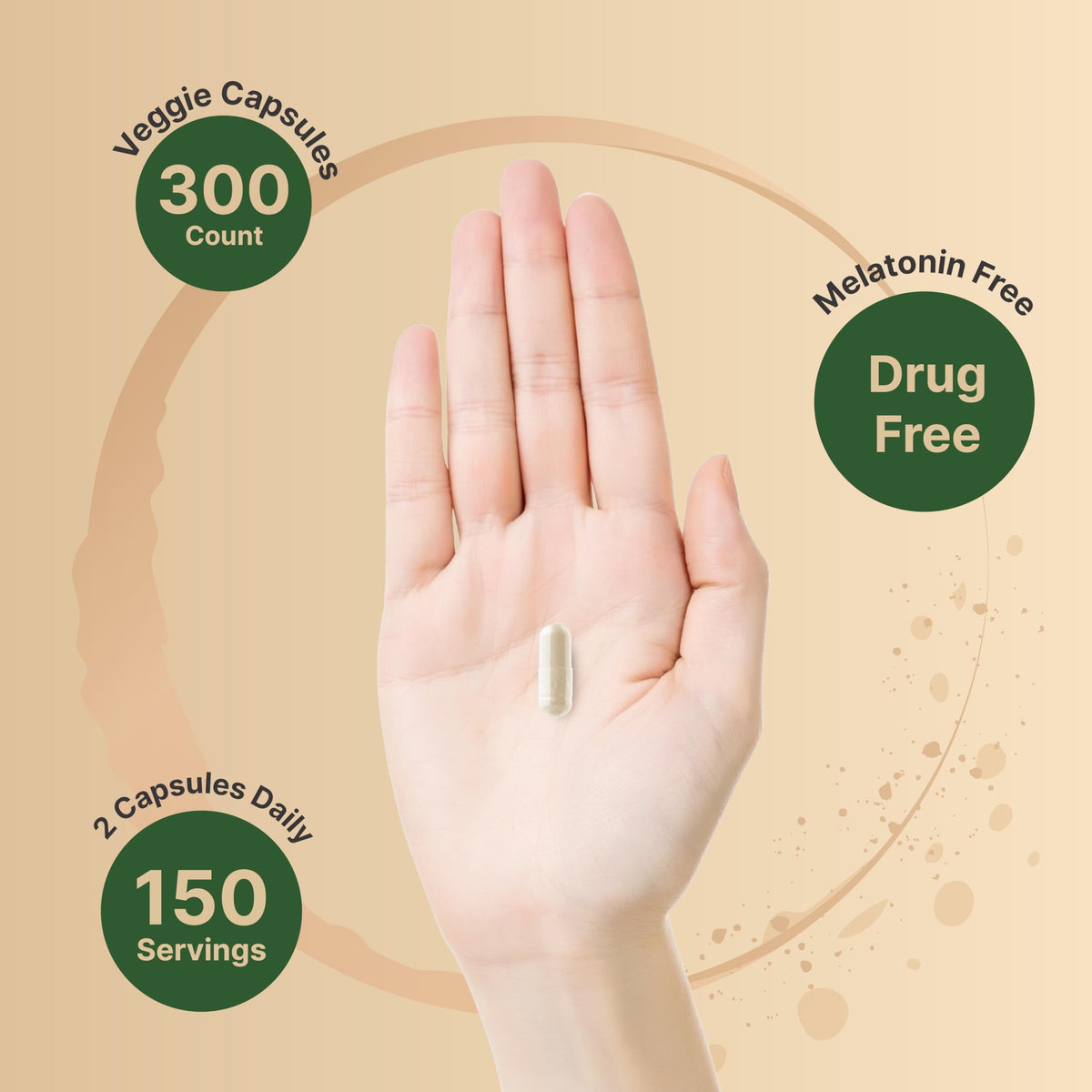 NatureBell Valerian Root with magnesium glycinate and ashwagandha bottle display