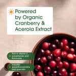 NatureBell cranberry extract with acerola cherry daily serving