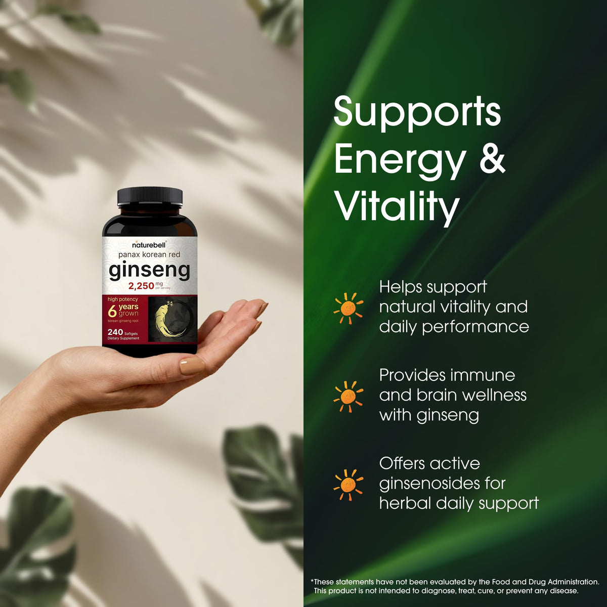 NatureBell 240 softgels supplement packaging