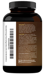 NatureBell dietary supplement softgels spread out next to the main bottle container