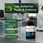 NatureBell R-ALA 1200mg universal antioxidant supplement dosage directions clear instructions