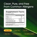 Side profile of NatureBell triple strength omega 3 container highlighting wild caught sourcing