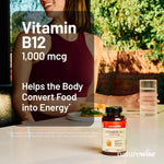 NatureWise Vitamin B12 dietary supplement packaging details