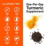 NatureWise daily immune support turmeric curcumin 30 softgels container