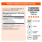 Authentic USA imported Naturewise Turmeric Curcumin packaging