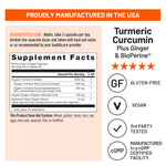 Authentic NatureWise Turmeric Curcumin imported USA packaging