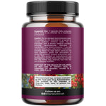 Natures Craft extra strength hawthorn berry supplement label details and nutrition facts