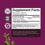 Premium four to one hawthorn berry extract capsules for cardiovascular support overview