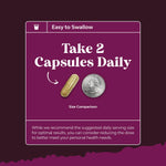 Natures Craft non GMO heart health dietary supplement dietary capsules closeup view