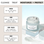 Naturium hydrating face balm moisturizer packaging showing ingredients list