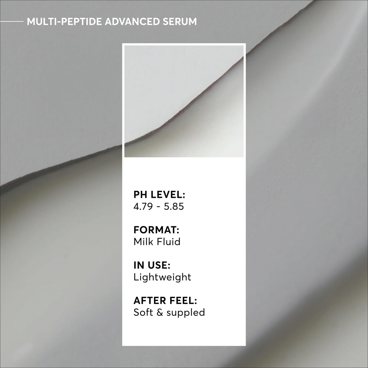 Naturium Multi-Peptide Advanced Serum imported skincare bottle with protective cap off