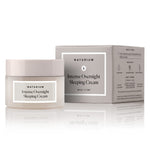 Close up view of the dermatologist tested Naturium overnight sleeping cream jar