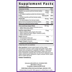 New Chapter 90 vegetarian tablets iron food complex container side profile