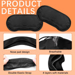 Lipetol sleep mask showing adjustable strap mechanism