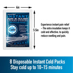 General Medi 8 pack disposable cold therapy set