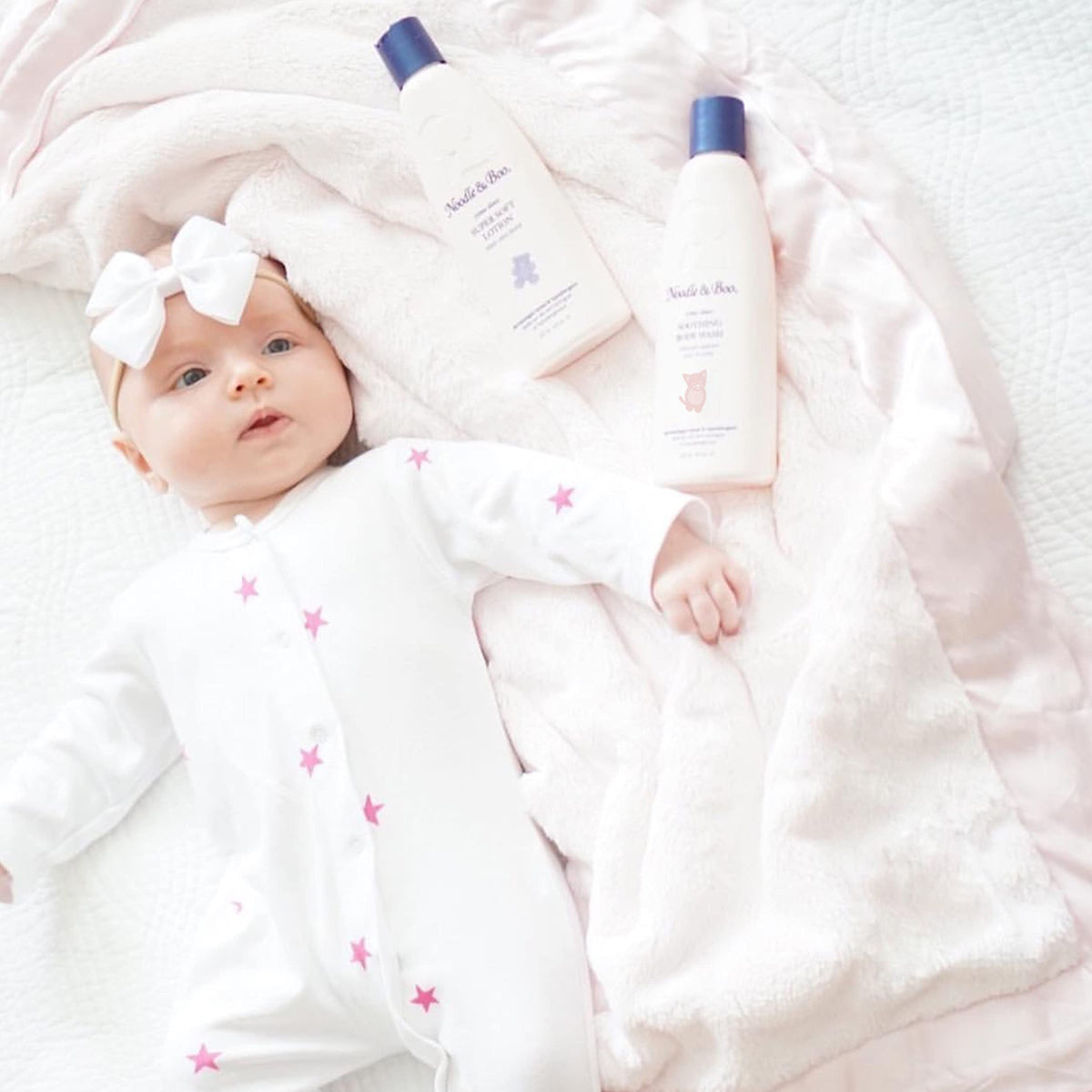 Noodle & Boo newborn gift set premium packaging