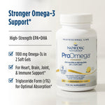 High potency fish oil supplement by Nordic Naturals featuring lemon flavor details