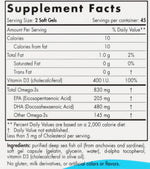 Close up view of authentic Nordic Naturals pregnancy health softgels imported from the United States.