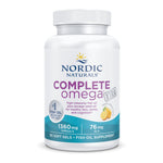 Nordic Naturals Complete Omega Xtra high intensity formula label highlights including 1360 mg omega 3