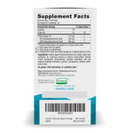 Nordic Naturals plant based EPA and DHA vegetarian omega three supplement ingredient list and nutritional facts panel.