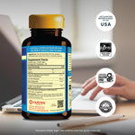Nutrex Hawaii EyeAstin macular carotenoid complex supplement label details and nutrition facts.