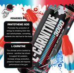 Nutrex Research stimulant free liquid carnitine bottle angled view