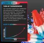 Nutrex Research Lunar Pop liquid carnitine close up showing ingredients list
