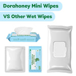 Biodegradable flushable wipes 48 count set