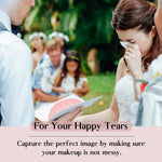 Premium imported travel size facial tissues arranged beautifully on luxury ceremony chairs.