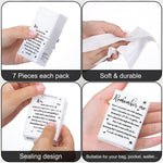 Sinmoe three ply facial tissues showing the soft texture of an unfolded sheet.