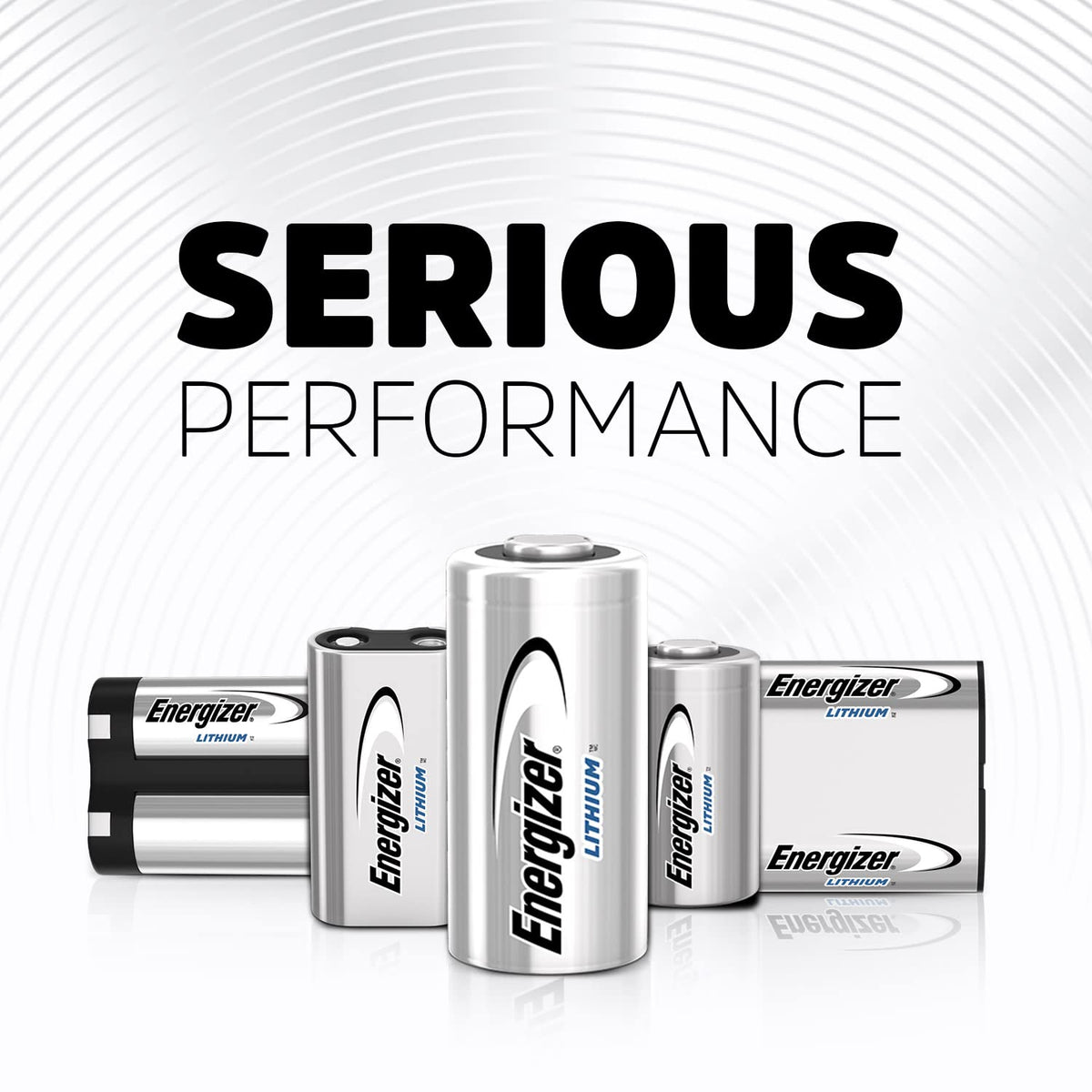 Close up of Energizer 3V photo battery packaging