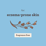 Steroid free baby eczema protectant jar showing National Eczema Association seal