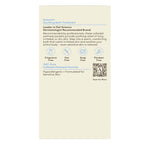 Close up of the fragrance free hypoallergenic label on Aveeno soothing bath treatment box