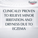 Pediatrician recommended steroid free Eucerin baby eczema cream packaging details
