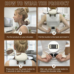Lideeya 4D Wireless Neck Shoulder Massager premium hygienic material