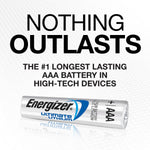 Energizer 18 pack AAA lithium batteries for high-tech devices