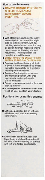 Fleet latex free and sodium free mineral oil enema solution details