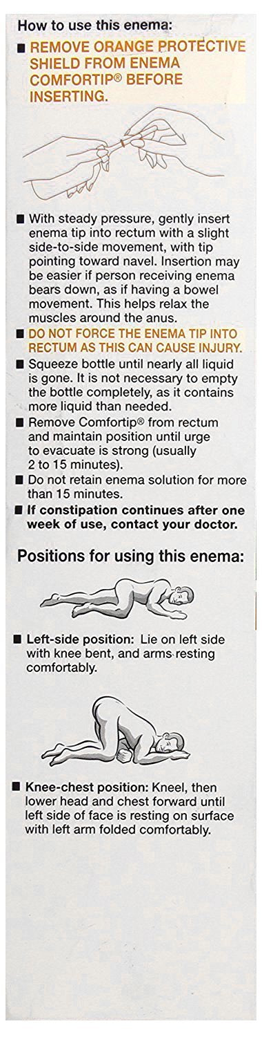 Fleet latex free and sodium free mineral oil enema solution details