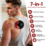 Cakoutanb 2 Pack Smart Cupping Therapy Massager suction levels display