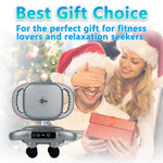 UFFAE premium recovery fitness massager gun angled perspective showcasing the complete multi point design structure